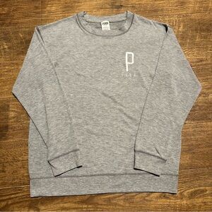 VS PINK LIGHTWEIGHT CREWNECK SWEATER